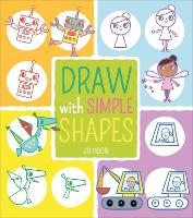 Book Cover for Draw with Simple Shapes by Jo Moon