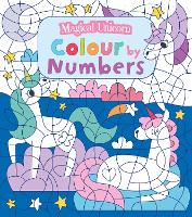 Book Cover for Magical Unicorn Colour by Numbers by Claire Stamper
