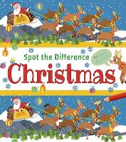 Book Cover for Spot the Difference Christmas by Genie Espinosa