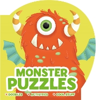 Book Cover for Monster Puzzles by Lisa Regan