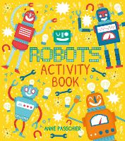 Book Cover for Robots Activity Book by Penny Worms