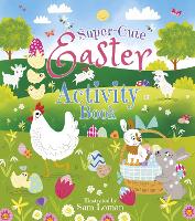 Book Cover for Super-Cute Easter Activity Book by Sam Loman