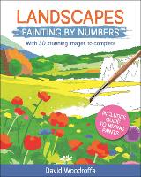 Book Cover for Landscapes Painting by Numbers by David Woodroffe