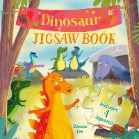 Book Cover for Dinosaur Jigsaw Book by Lisa Regan