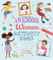 Book Cover for Awesome Women Activity Book by Lisa Regan