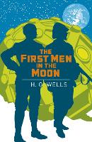 Book Cover for The First Men in the Moon by H. G. Wells