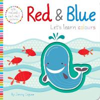 Book Cover for Red & Blue by Jenny Copper