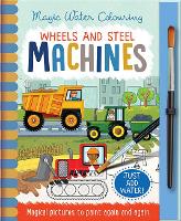 Book Cover for Wheels and Steel - Machines by Jenny Copper