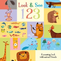 Book Cover for Look & See 123 by Amber Lily