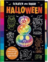 Book Cover for Scratch and Draw Halloween - Scratch Art Activity Book by Arthur Over