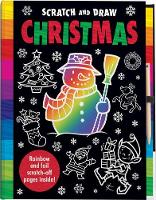 Book Cover for Scratch and Draw Christmas by Kit Elliot