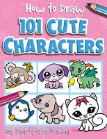 Book Cover for 101 Cute Characters by Nat Lambert
