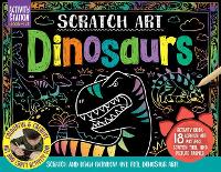 Book Cover for Scratch Art Dinosaurs by Nat Lambert