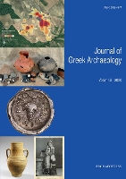 Book Cover for Journal of Greek Archaeology Volume 5 2020 by John Bintliff