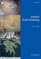 Book Cover for Journal of Greek Archaeology Volume 6 2021 by John Bintliff