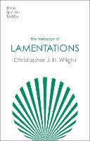 Book Cover for The Message of Lamentations by Christopher J. H. Wright