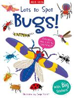 Book Cover for Lots to Spot Bugs! Sticker Book by Amy Johnson