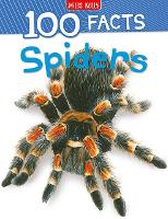 Book Cover for 100 Facts Spiders by Camilla de la Bedoyere