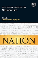 Book Cover for Research Handbook on Nationalism by Liah Greenfeld