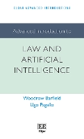 Book Cover for Advanced Introduction to Law and Artificial Intelligence by Woodrow Barfield, Ugo Pagallo