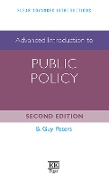 Book Cover for Advanced Introduction to Public Policy by B G Peters