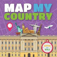 Book Cover for Map My Country by Harriet Brundle