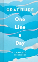 Book Cover for Gratitude One Line a Day by Chronicle Books