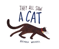 Book Cover for They All Saw a Cat by Brendan Wenzel