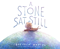 Book Cover for A Stone Sat Still by Brendan Wenzel