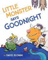 Book Cover for Little Monster Says Goodnight by David Slonim