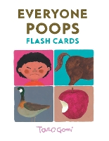 Book Cover for Everyone Poops Flash Cards by Taro Gomi