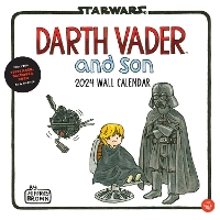 Book Cover for 2024 Wall Cal: Vader & Son by Disney