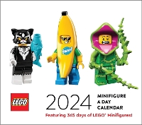 Book Cover for 2024 Daily Cal: LEGO Minifigure a Day by LEGO