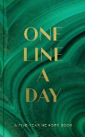 Book Cover for Malachite Green One Line a Day by Chronicle Books