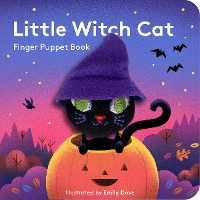 Book Cover for Little Witch Cat: Finger Puppet Book by Emily Dove