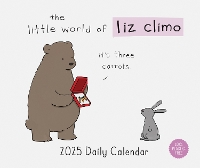 Book Cover for Little World of Liz Climo 2025 Daily Calendar by Liz Climo