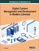 Book Cover for Handbook of Research on Digital Content Management and Development in Modern Libraries by S. Thanuskodi