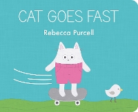 Book Cover for Cat Goes Fast by Rebecca Purcell