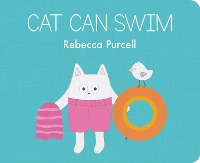 Book Cover for Cat Can Swim by Rebecca Purcell
