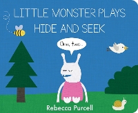 Book Cover for Little Monster Plays Hide and Seek by Rebecca Purcell