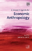 Book Cover for A Research Agenda for Economic Anthropology by James G. Carrier