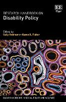 Book Cover for Research Handbook on Disability Policy by Sally Robinson