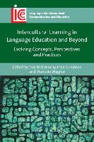 Book Cover for Intercultural Learning in Language Education and Beyond by Troy McConachy
