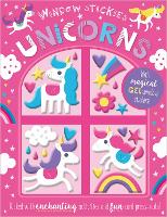 Book Cover for Window Stickies Unicorns by Amy Boxshall, Make Believe Ideas