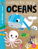 Book Cover for My Precious Planet Caring for Our Oceans Activity Book by Amy Boxshall, Make Believe Ideas