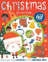 Book Cover for Christmas Activity Book by Amy Boxshall, Make Believe Ideas