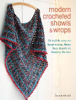 Book Cover for Modern Crocheted Shawls and Wraps by Laura Strutt