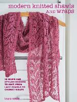 Book Cover for Modern Knitted Shawls and Wraps by Laura Strutt