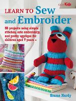 Book Cover for Learn to Sew and Embroider by Emma Hardy