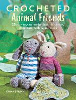 Book Cover for Crocheted Animal Friends by Emma Brown